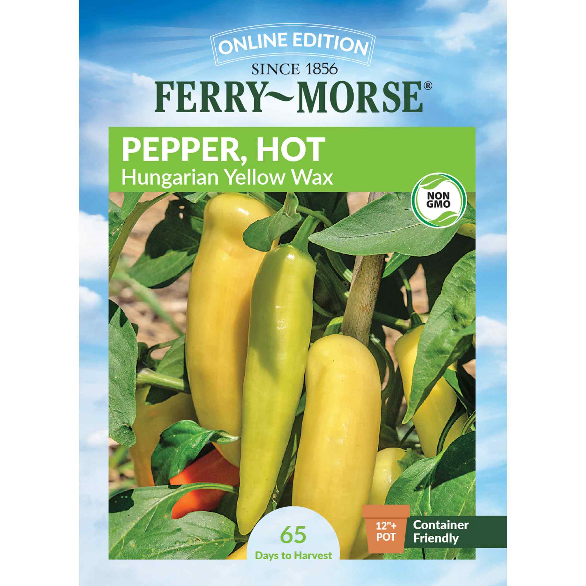 Ferry-Morse pepper Hungarian yellow wax seed packet